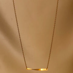 Golden Grace” Bar Necklace ✨  By Ellara Jewels