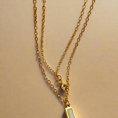 The Twin Glow Layered Necklace ✨