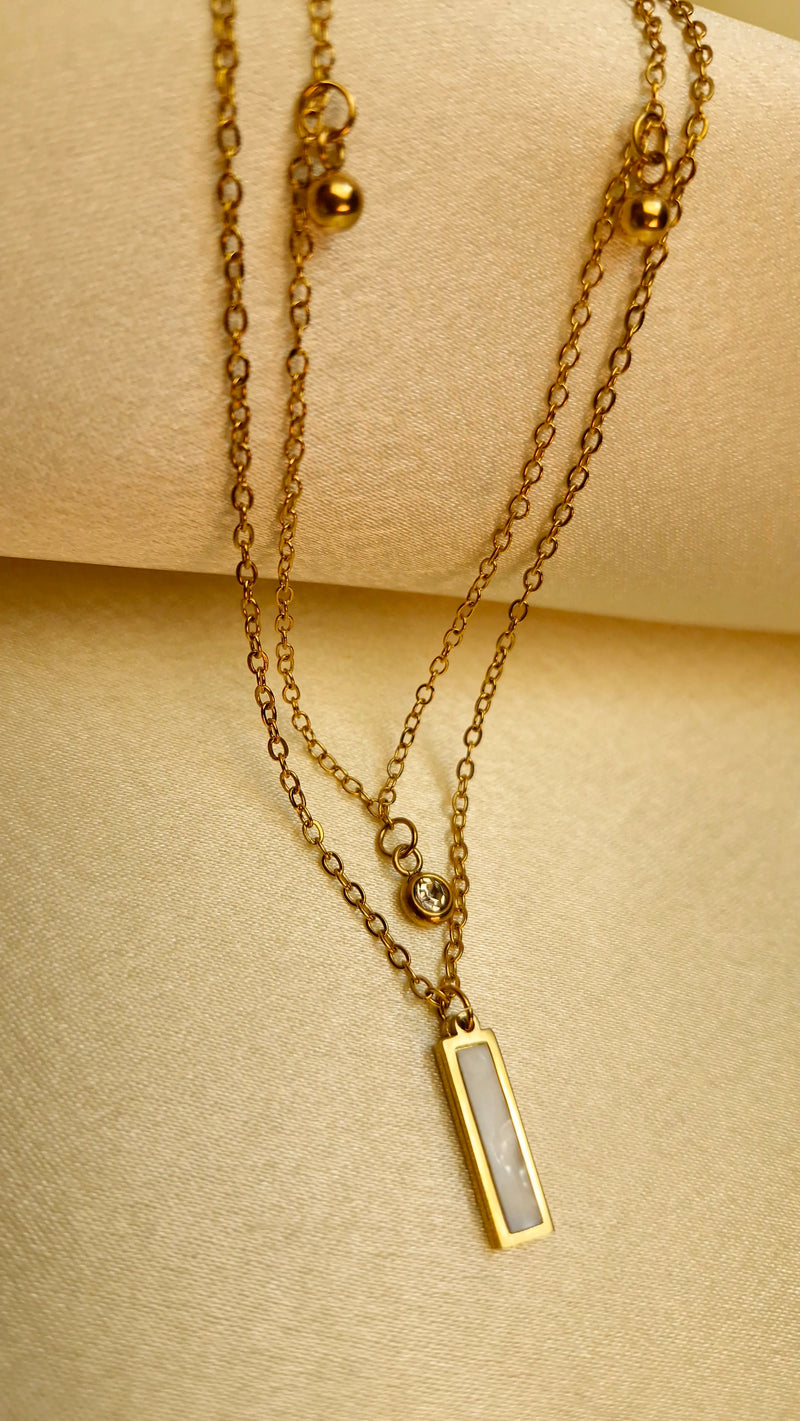 The Twin Glow Layered Necklace ✨