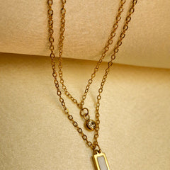 The Twin Glow Layered Necklace ✨