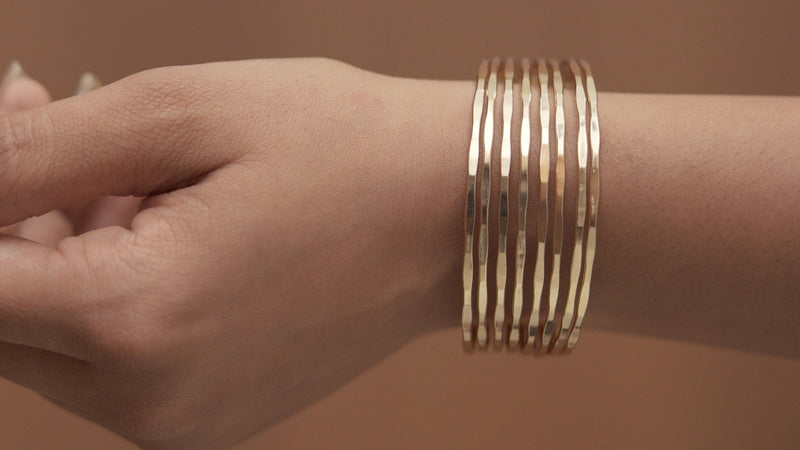 Ellara Radiance Stack Bracelet