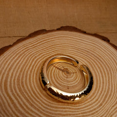 ✨The Aurora Bold Hammered Bracelet ✨