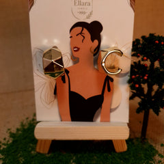 Aurora Geo Hoops ✨