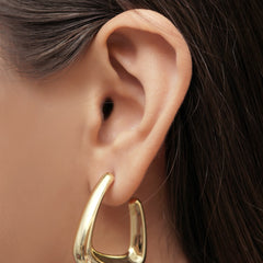 ✨ Ellara Sculpted Luxe Drop Earrings 💫