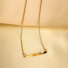 Golden Grace” Bar Necklace ✨  By Ellara Jewels
