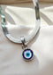Evil Eye Charm Snake Anklet