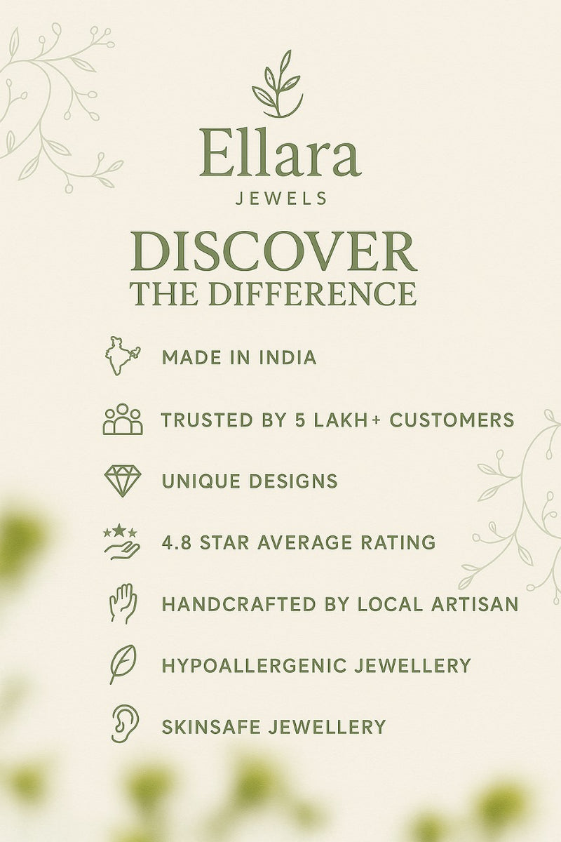 Ellara Jewels - Textured Gold Hoop Earrings
