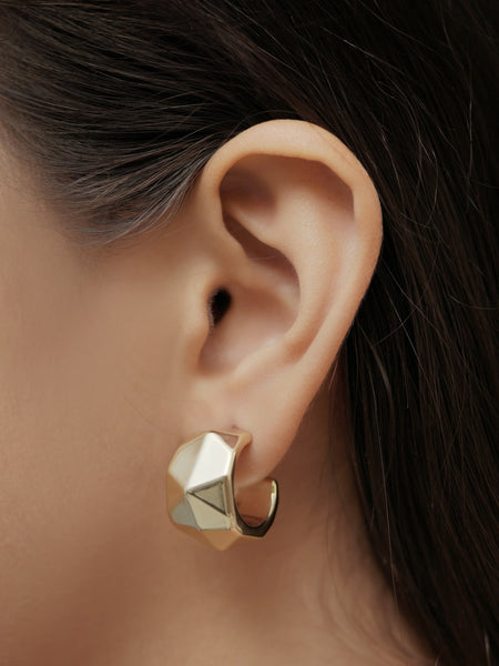 Aurora Geo Hoops ✨
